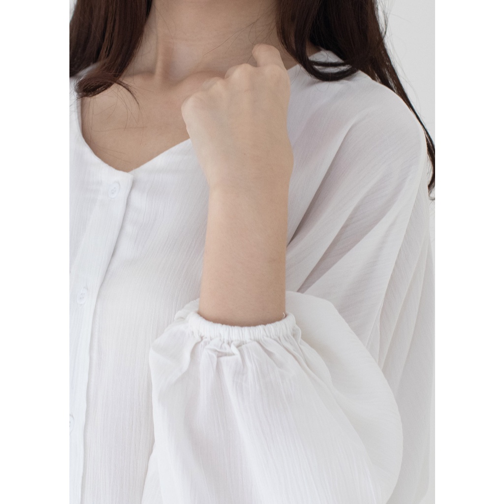 Ixora Abia Oversized Shirt - Kemeja Wanita Oversized-4