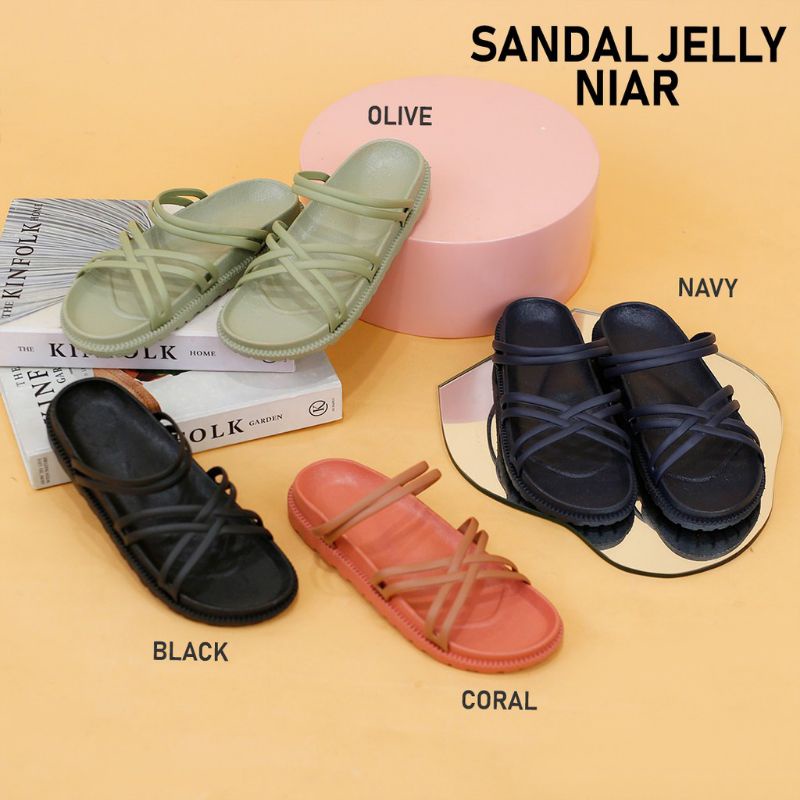 SANDAL JELLY NIAR/SANDAL JELLY IMPORT