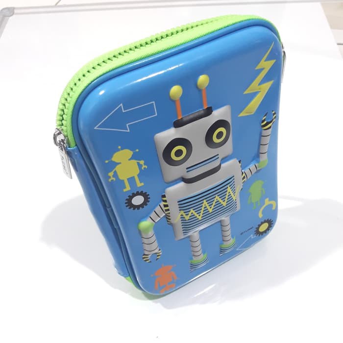 Pencil Case Flomo Staedler (ORI) - Robot - Tempat Pensil Fancy - Karakter