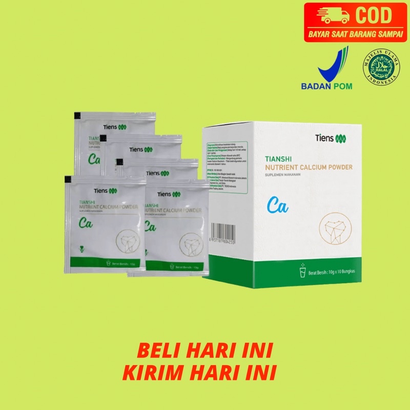 TIENS KALSIUM TULANG & GIGI | PENINGGI BADAN | PATAH TULANG