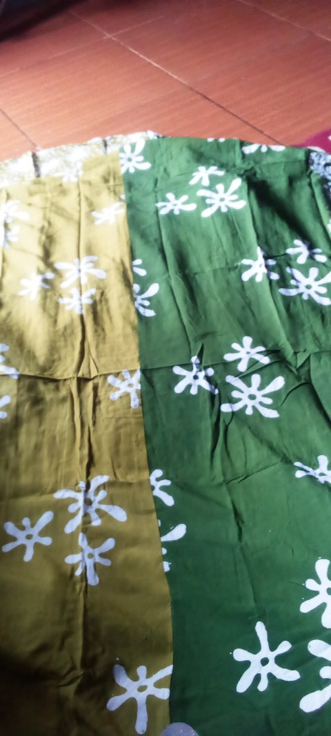 Longdress Kaftan Lowo Jumbo Pastel Soft Soganan Busui Gamis Batik Cap