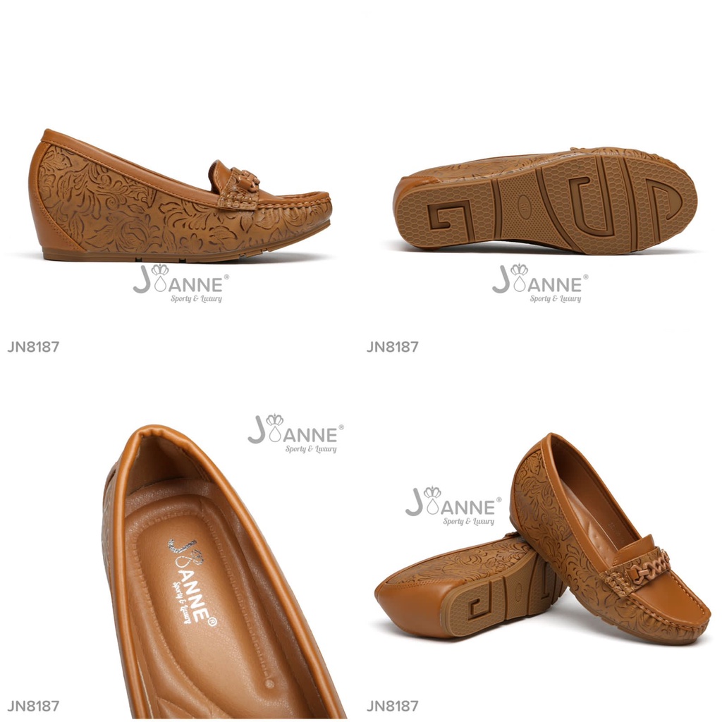 JOANNE Sepatu Wanita Wedges Shoes #JN8187 ORIGINAL