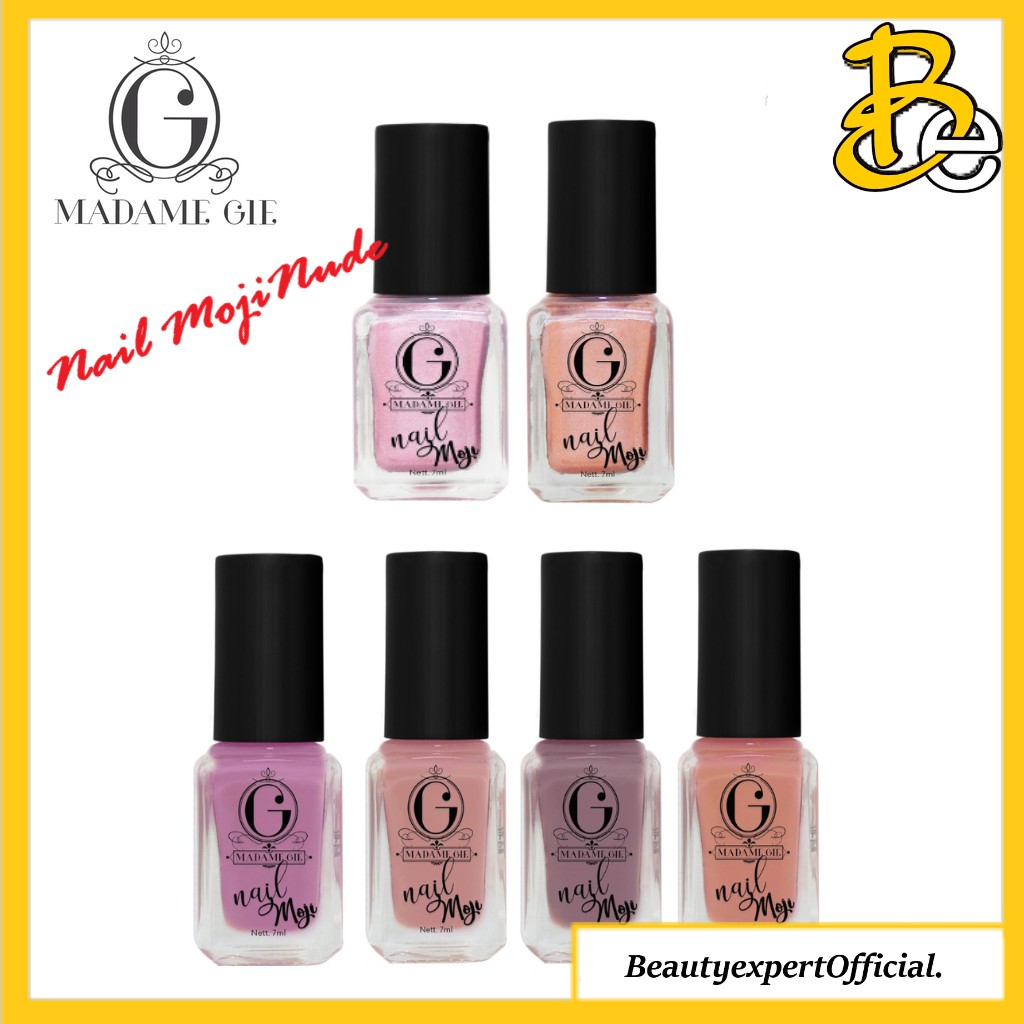 ⭐️ Beauty Expert ⭐️ Madame Gie N-Moji Nude Series (Satuan) - MakeUp Cat Kuku PellOff