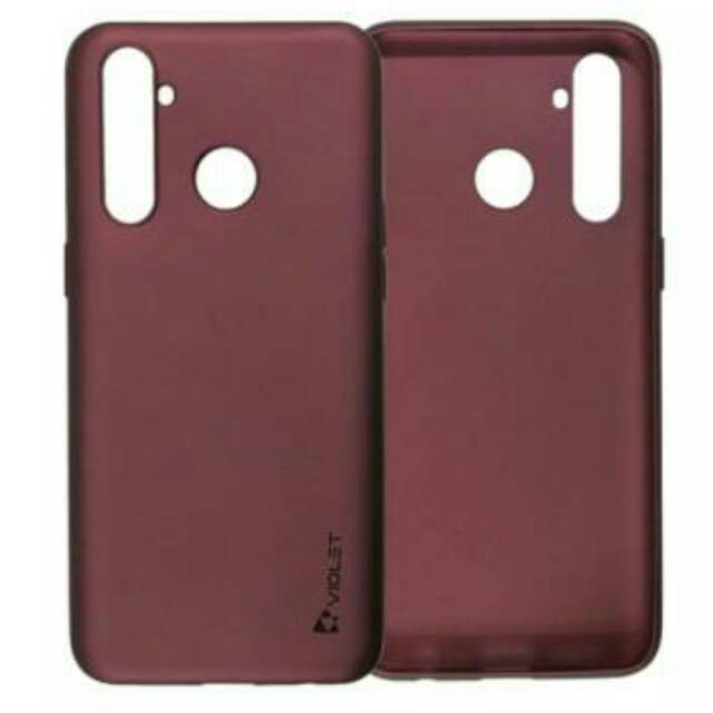 BABY SKIN ULTRA THIN CASING SOFTCASE VIOLET REALME 5i