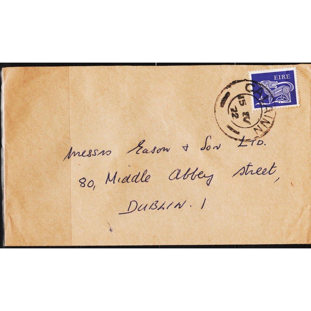 

Perangko Filateli #L54 - Ireland Cover