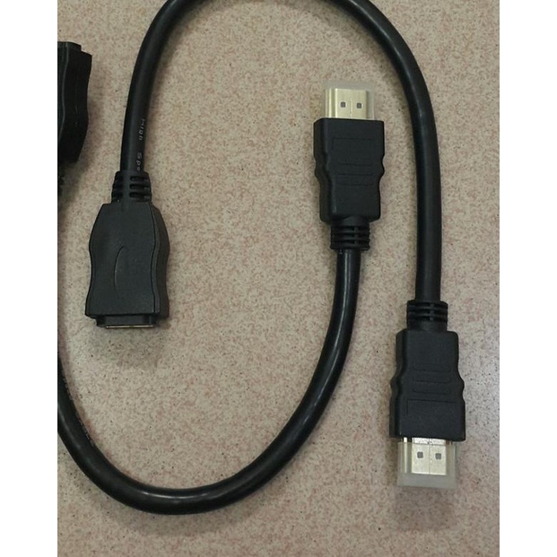 ✭ Kabel HDMI Extension Extender HDMI Perpanjang Male To Female 30cm ۝