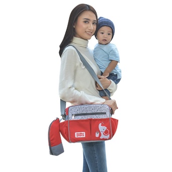 Promo !! Tas Dialogue Small Diaper Bag Dumbo Series Dgt 7307 - tas dialogue baby series dumbo terbaru