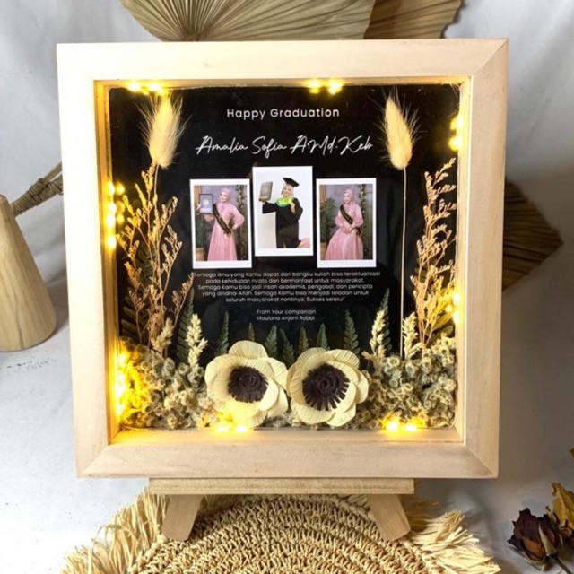 KADO ELEGAN 24X24 CM CUSTOM HADIAH KADO UNIK UNTUK BESTIE | KADO COWOK | HADIAH CEWEK | KADO ANNIVER