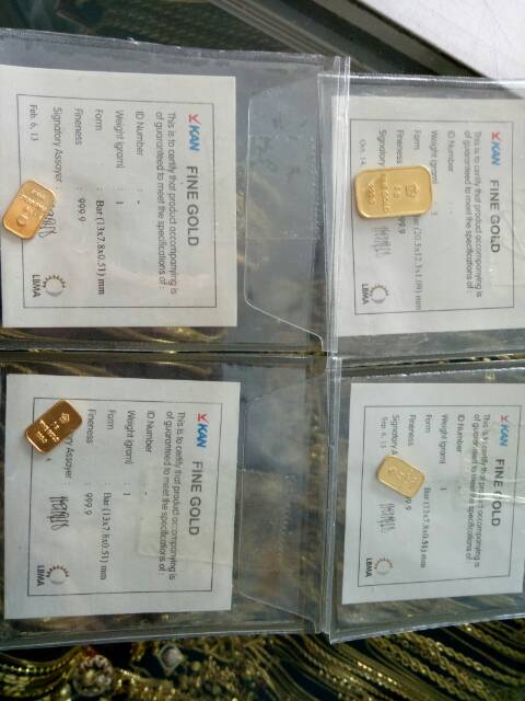 Logam mulia emas antam 1 gram sertifikat, hanya menjual emas asli/ fine gold-3