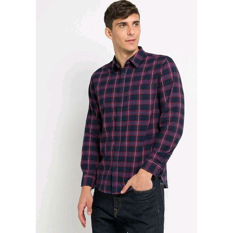 kemeja pria Tripl3 Jeans ori