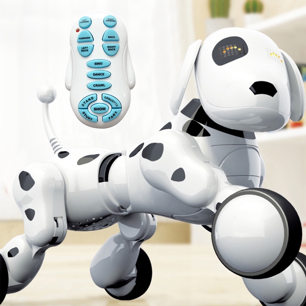 Mainan Robot Anjing Elektronik Wireless 2.4G untuk Hadiah Ulang Tahun