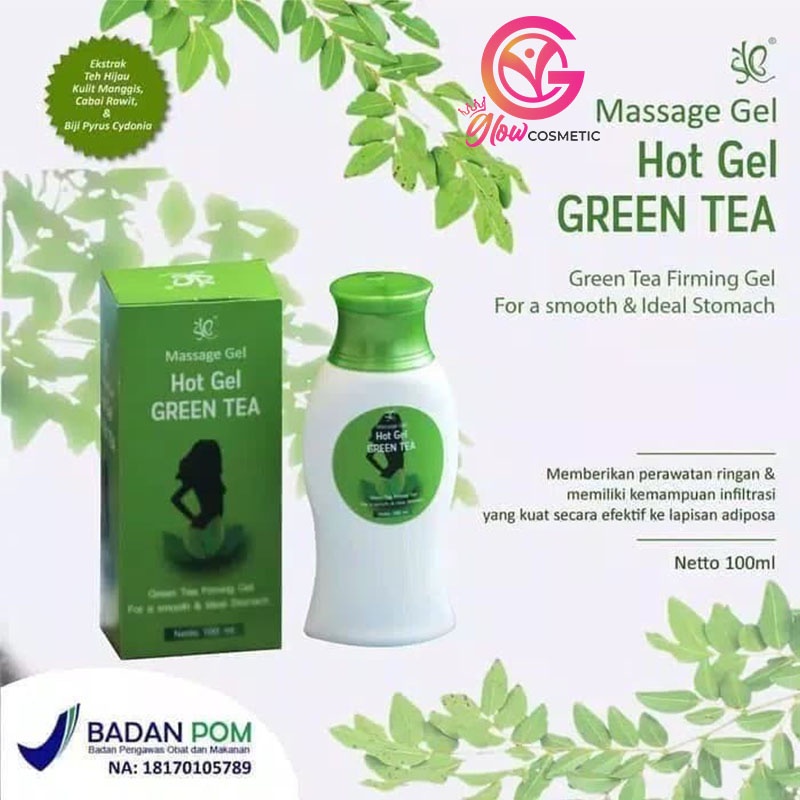 SYB MASSAGE GEL HOT GEL GREEN TEA 100ML