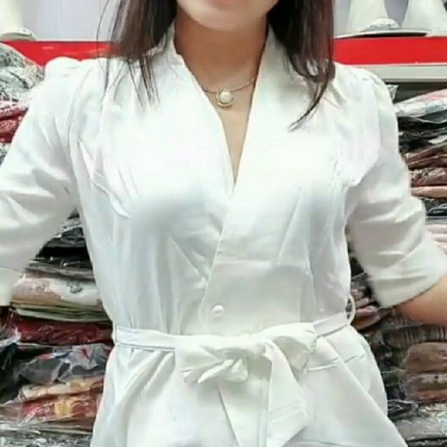 Kameja Satin/ kameja wanita style korea fashion import bkk bangkok