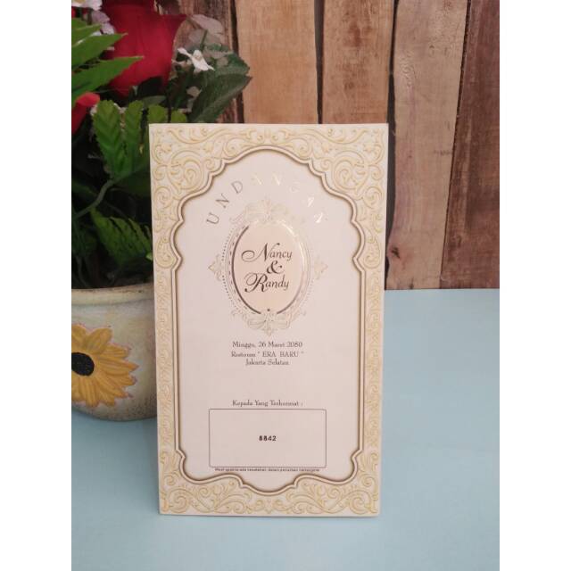 100 Set Undangan Nikah Erba 8842