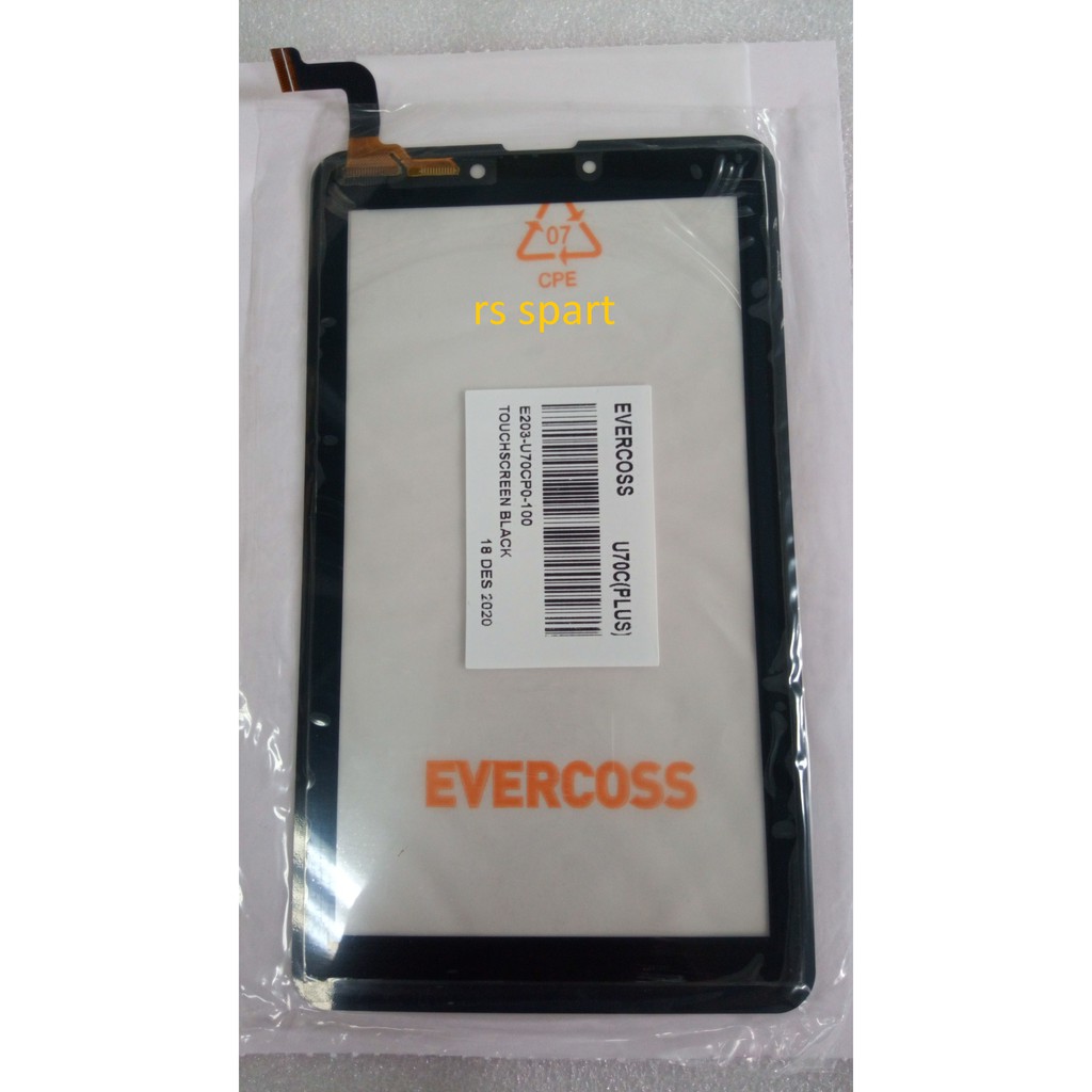 touchscreen evercoss u70c, u70c plus