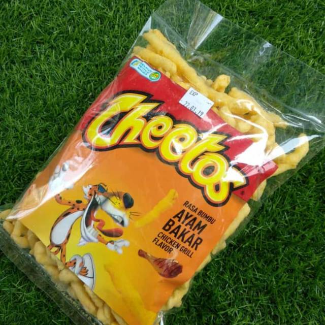

Snack indofood kiloan / cheetos jagung bakar / cheetos ayam bakar / cheetos BBQ 250 gram