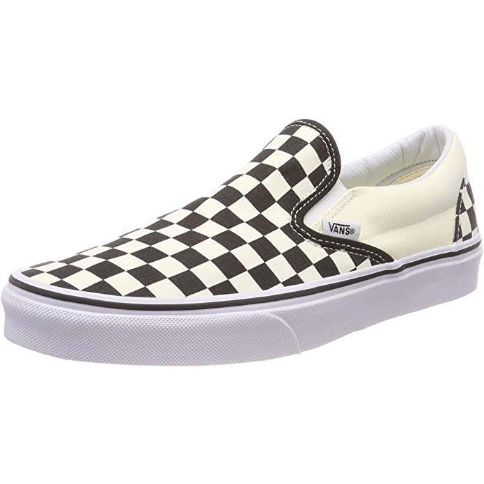 Bisa COD Sepatu Vans09 Slip On Checkerboard Catur Black White Premium