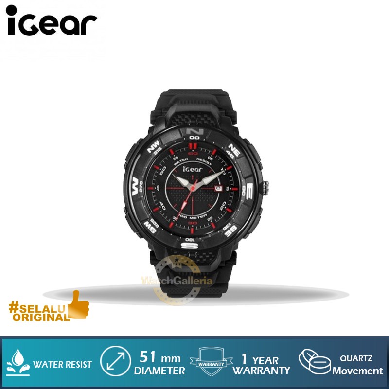 Jam Tangan Pria Igear i38-1935 Original Murah