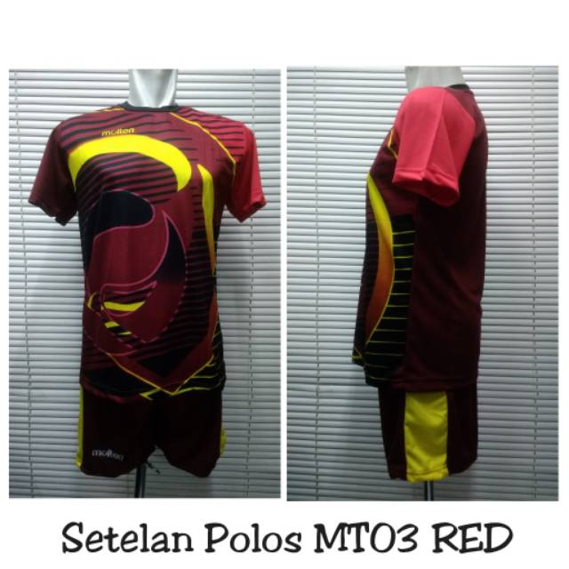 Jersey Kaos Setelan Baju Olahraga MT03 Polos