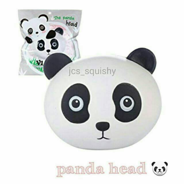 Rare Licensed Squishy (Panda Head by Vlampo)
