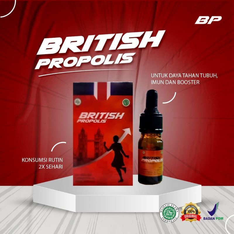 PROMO B.r.i.t.i.s.h Propolis 6 ml 100% Asli - Propolis BP