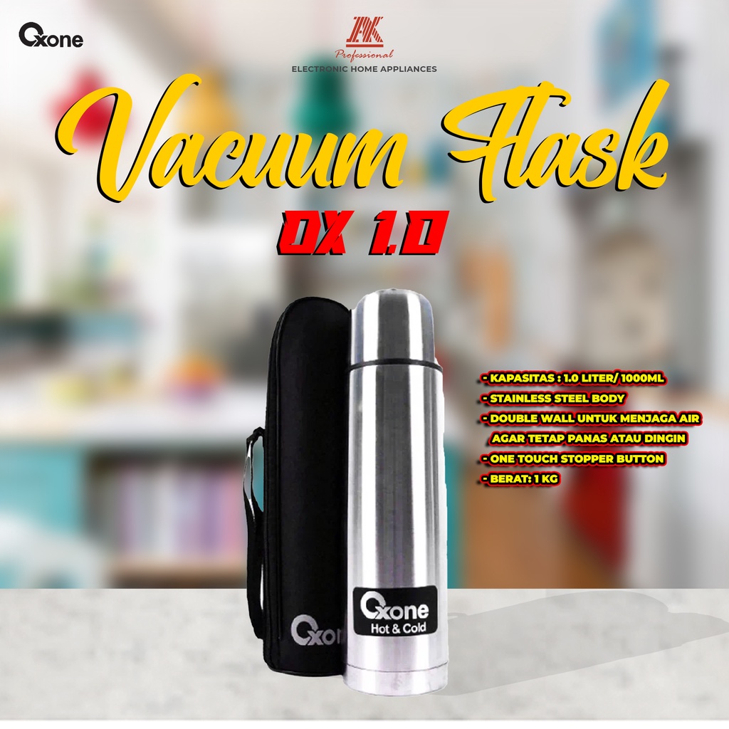 OXONE VACUM FLASK 1000 ML OX 1.0 / Termos Oxone 1 Liter