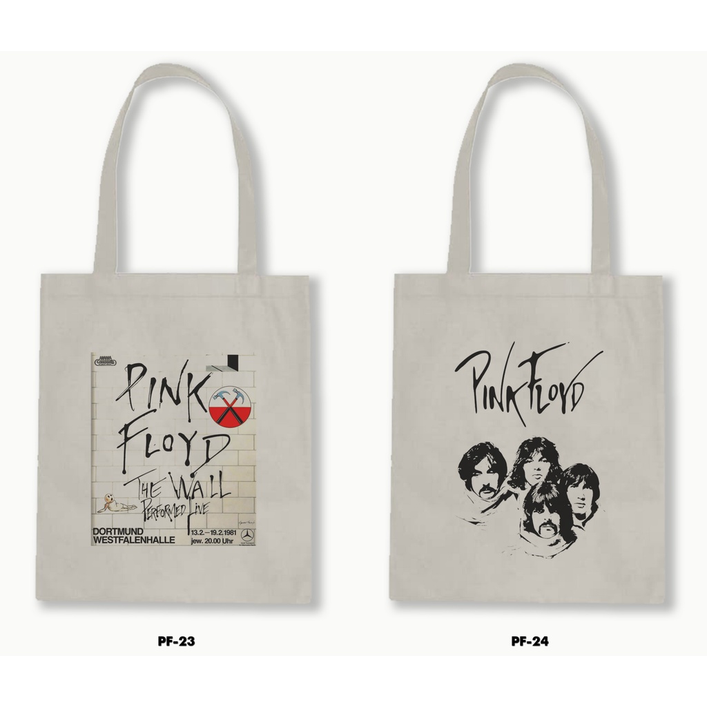 TOTE BAG BLACU - PINK FLOYD .02