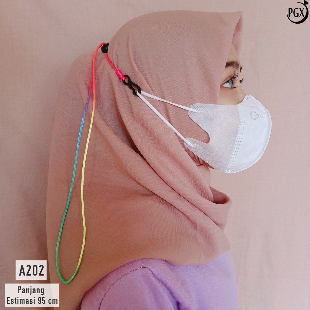 PGX Strap Masker 2in1 - Tali Masker - Kalung Masker A202