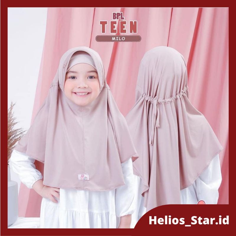 hijab/serut anak polos/daily serut anak jilbab jersey premium/kerudung instand