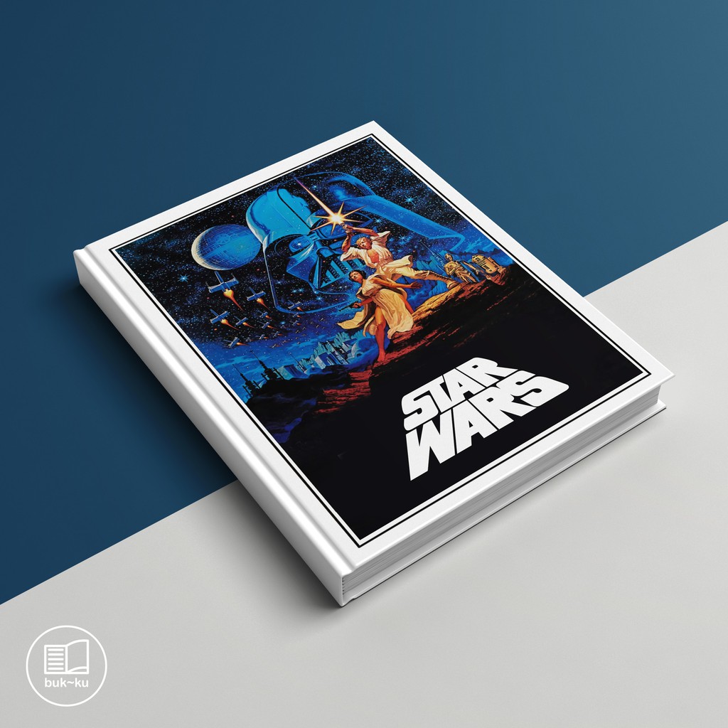 

buku custom motif star wars notebook tulis catatan