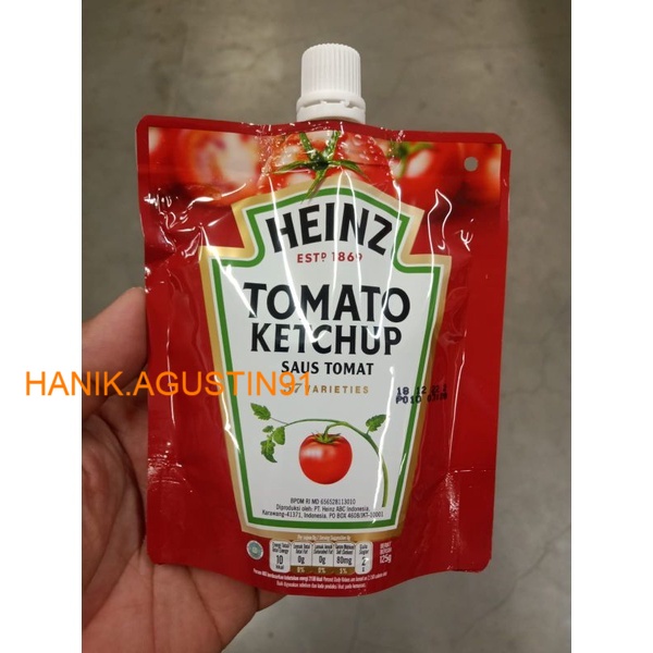 

Saus Tomat Heinz / Heinz Saos Tomat 125gr / Tomato Ketchup Heinz SS91