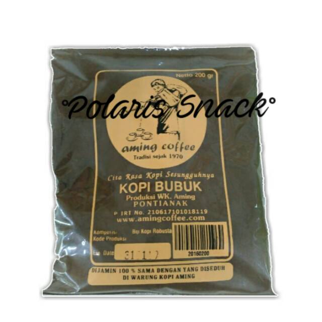 

Kopi bubuk AMING Pontianak