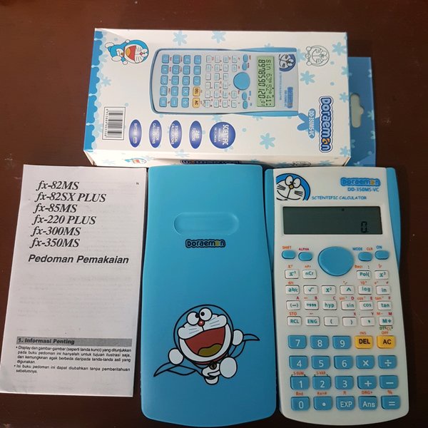 

Stok Terakhir Kalkulator Doraemon Fx-350 ES DD-350MS VC Scientific Calculator Berkualitas