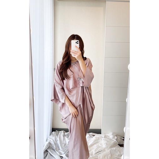 la fleur kaftan dress