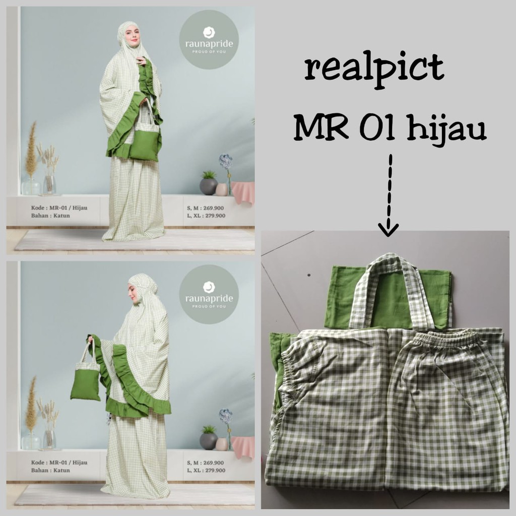 Rauna Mukena / MR- 01, 02, 06 / Fashion Muslim