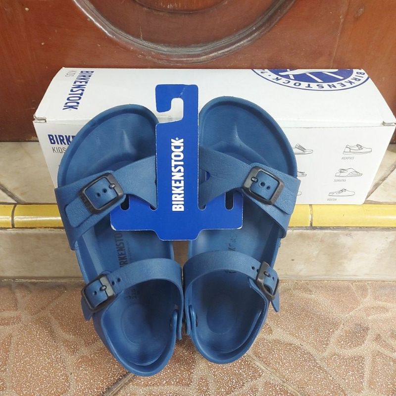 Preloved Birkenstock Kids ori Navy size 34
