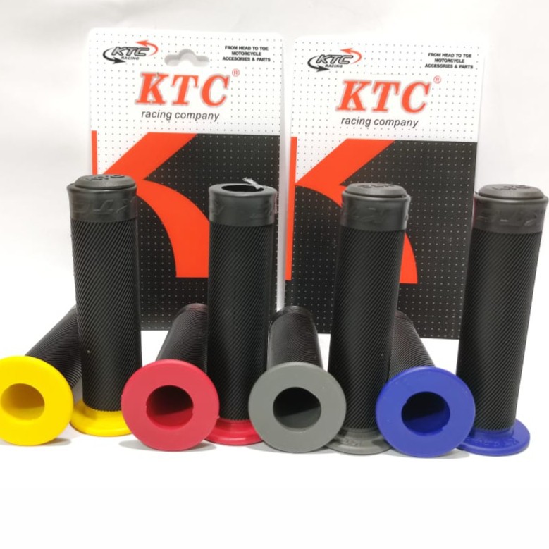 HANDGRIP PEGANGAN STANG GRIP KTC RACING SPORTY ORI MOTOR KAWASAKI GSX NINJA R15 VIXION CBR ASLI MOGE