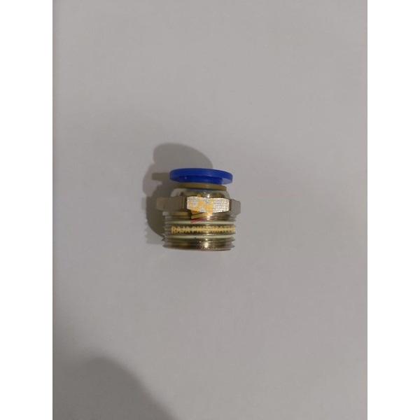 FITTING NEPEL ANGIN LURUS PC 6-04 SELANG 6MM DRAT 1/2