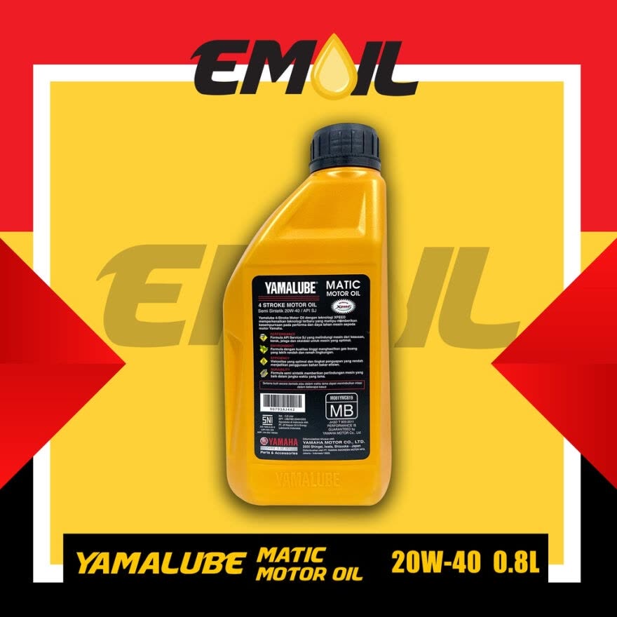 Oli Yamalube MATIC MOTOR OIL 800ml