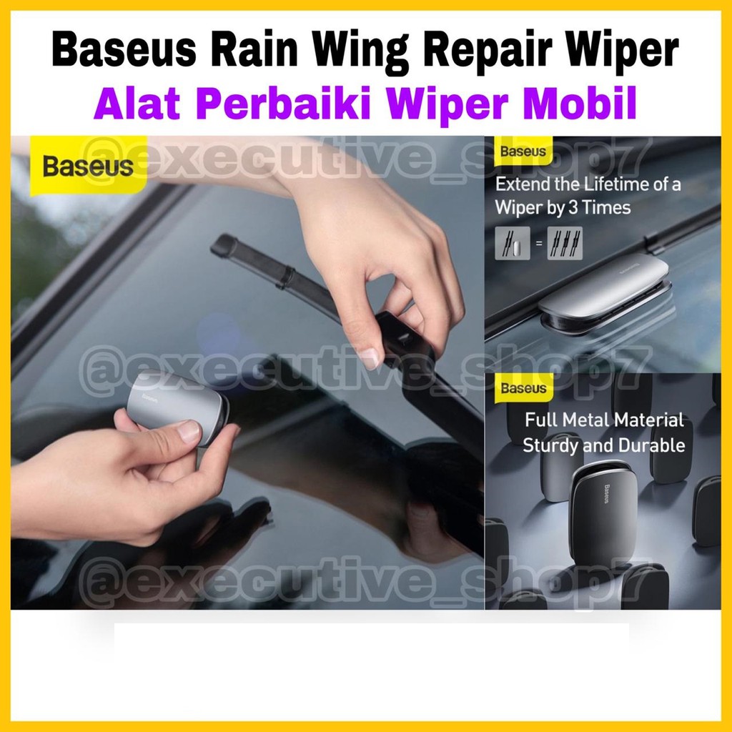 Baseus Rain Wing Repair Wiper - Alat Perbaiki Wiper Mobil