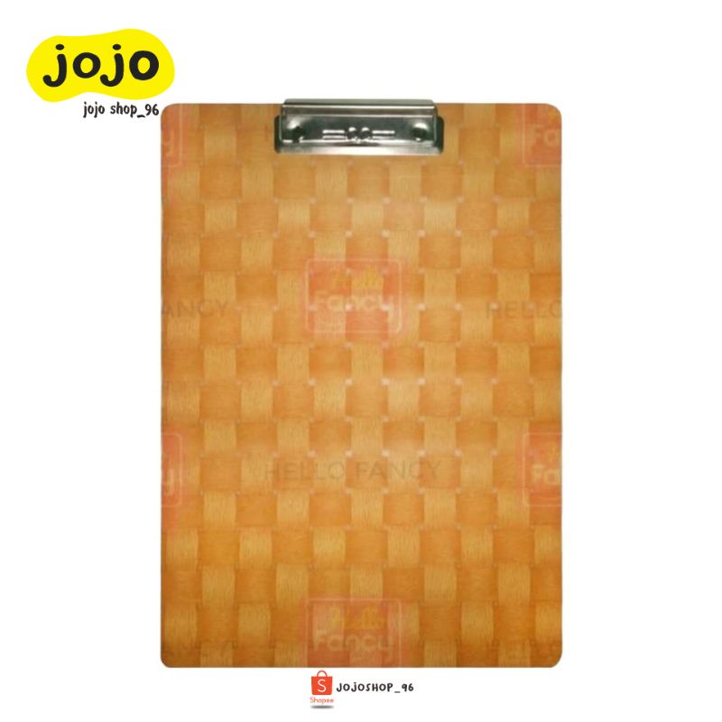 

Clipboard Papan Alas Ujian RAPICO Motif Kayu