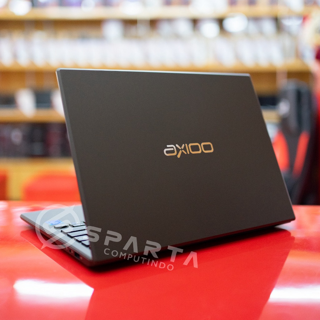 AXIOO Slimbook 13 S1 13.3&quot; QHD 2.5K Intel Celeron N4020 6GB 128GB SSD Win10 Pro Titanium Brown Platinum Grey