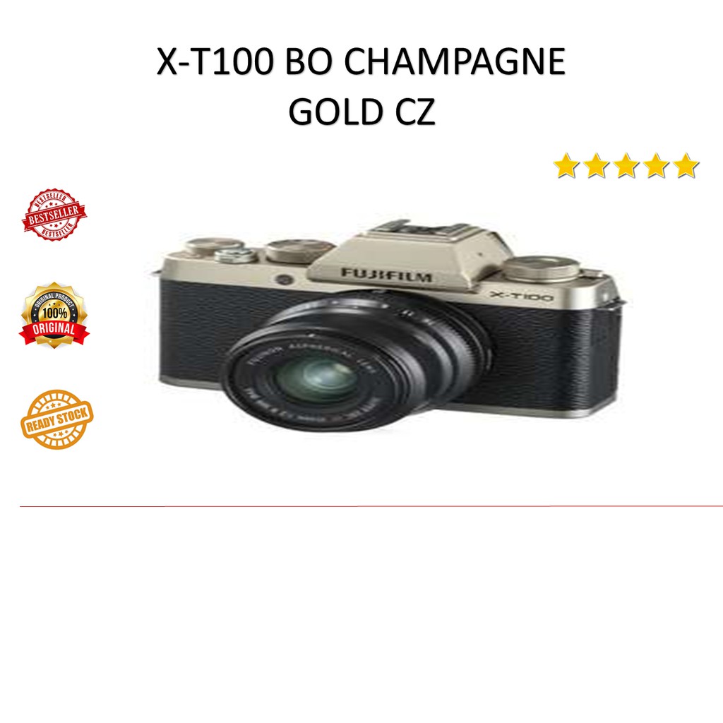 X-T100 BO CHAMPAGNE GOLD CZ