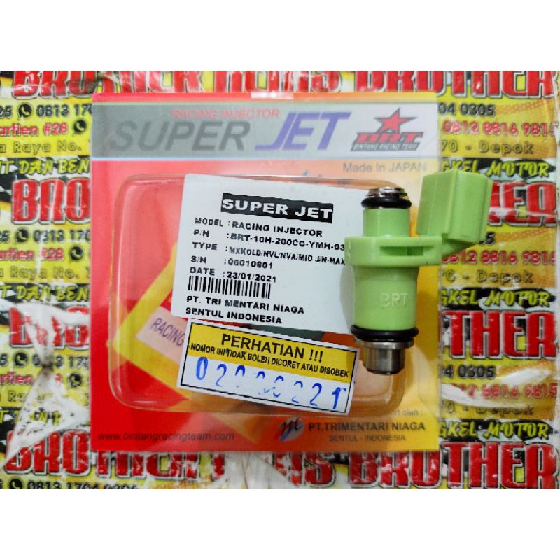 Jual Injektor Brt Nmax Nvl Nva R Mioj Hole Cc Shopee Indonesia