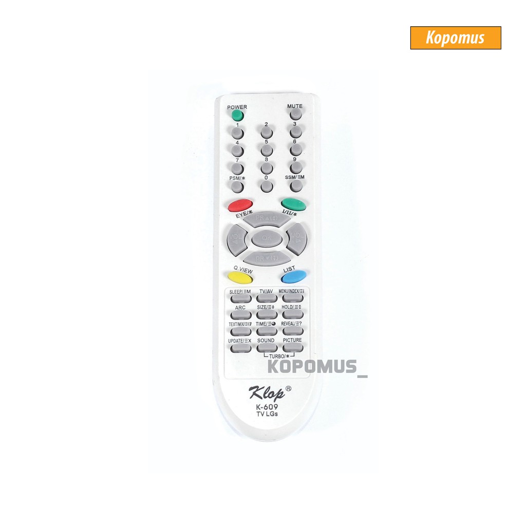 Remote LG TV Tabung LED Universal Remot Televisi Multifungsi
