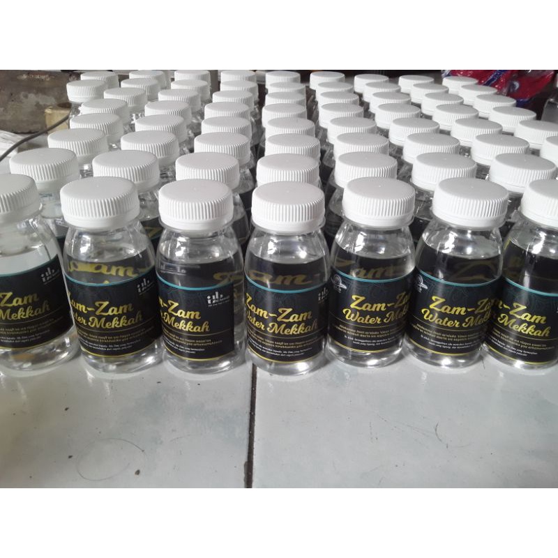 Air zamzam botol 60ml 80ml // oleh oleh haji dan umroh // oleh oleh umroh
