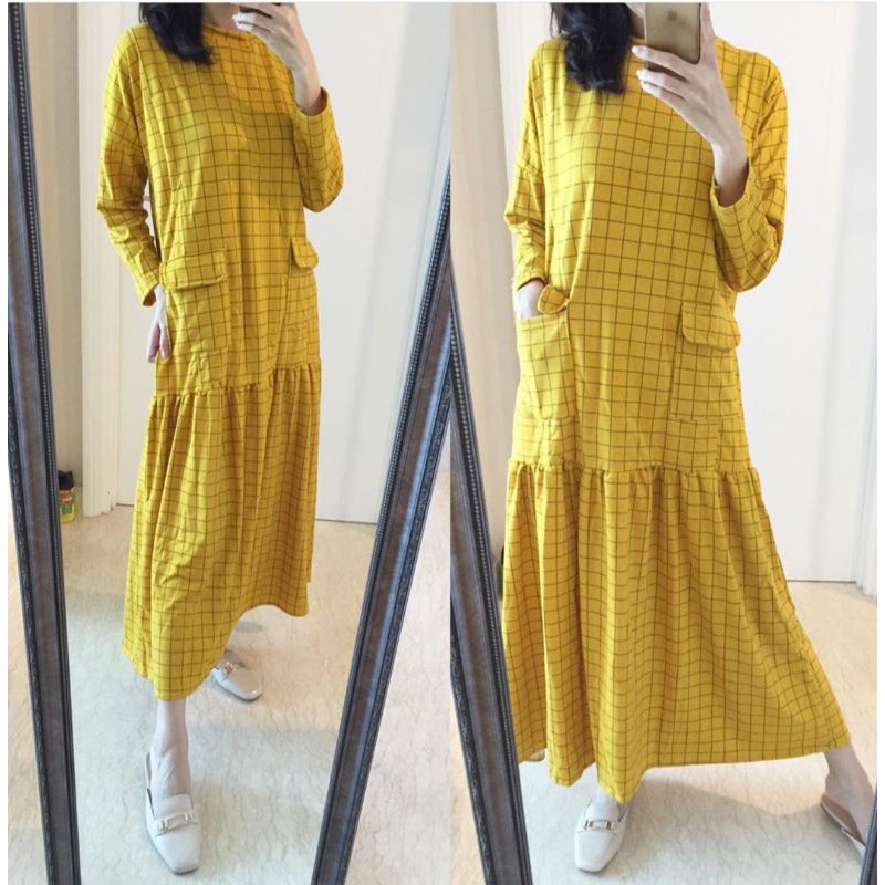 Busui square mermaid /maxi dress baby tarry busui