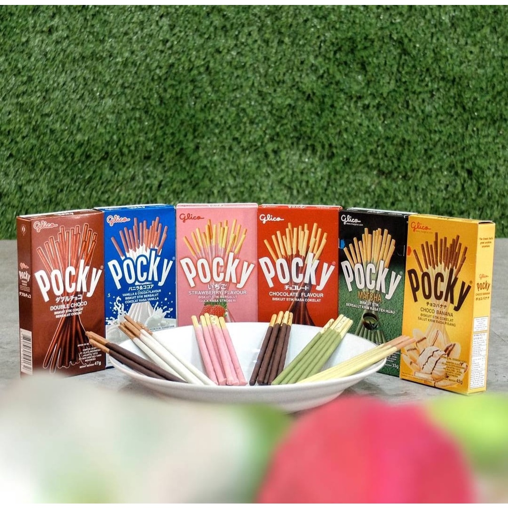 

Glico Pocky All Varian Ukuran Besar Snack Biskuit Halal | Mushroom Gallery