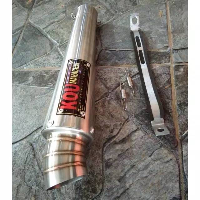 KNALPOT KOU  ONLY corong keong diameter D50M panjang 30cm