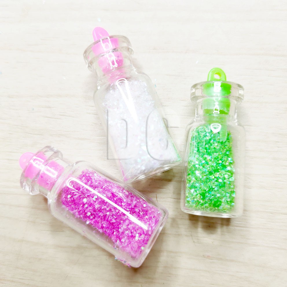 MURAH!!! GLITTER POWDER 3in1 SEQUIN BINTANG HATI SLIME NAIL ART RESIN